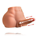 Muñeca sexual eléctrica 3D vibratoria con pulsos, telescópica, de 3 velocidades y 4 frecuencias