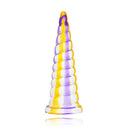 Dildo artificial de silicona con formas especiales e hilos coloridos