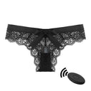 Bragas vibradoras inalámbricas con encaje para mujer