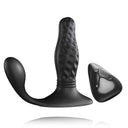 Enchufe Anal Vibrador Telescópico con Control Remoto Inalámbrico