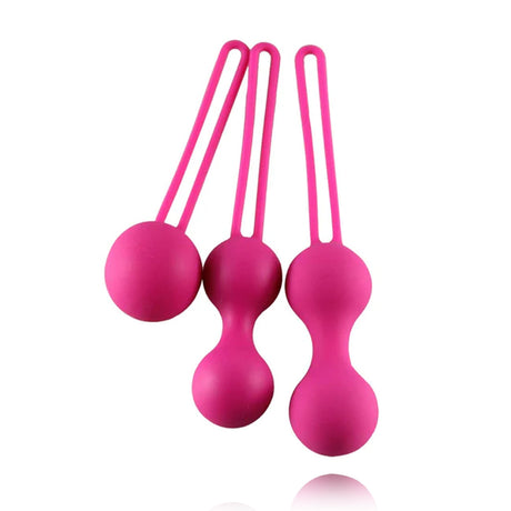 3-Pack Silicone Vaginal Tightening Balls