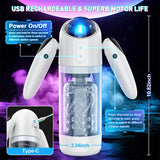 Automatic Robot Handheld 7 Thrusting 4 Rotation One Key Brust Male Masturbator