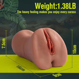 3D Channel Simulation Texture Silicone Pocket Pussy