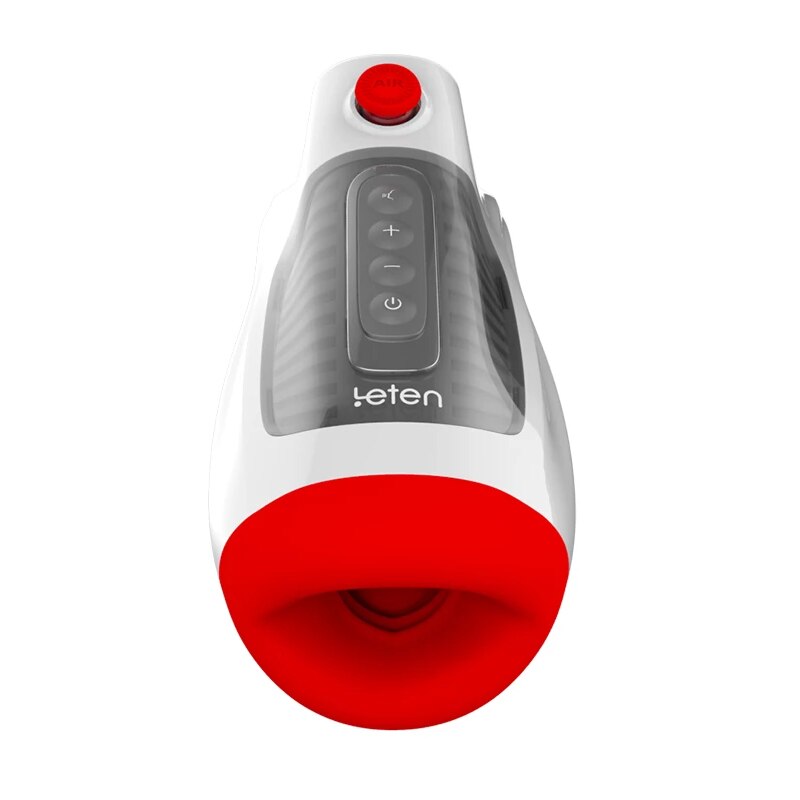 Leten Deep Throat Air Control Vacuum Sucking Vibration Blowjob Male Masturbator