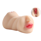 Pocket Silicone Tight Masturbator with Oral Function - Perfect Pleasure Toy