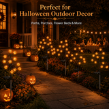 Solar Pumpkin Stake Light – 20 LED