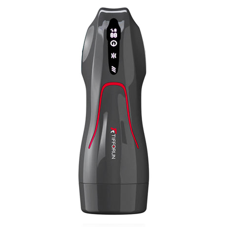 Tifforun Spaceship Full Automatic Men Sex Toys with 9 Vibration Sucking Heating Voice Function