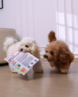 🔥2-Pack Bundle🔥 Newspaper Interactive Crinkle Dog Toy for Boredom Relief