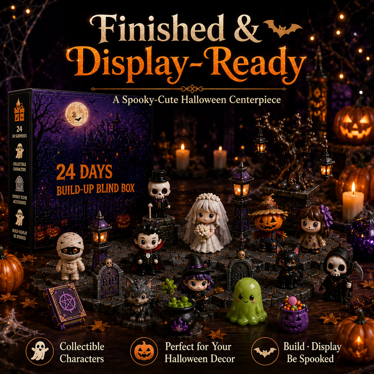 DIY Haunted House Halloween Decor Kit