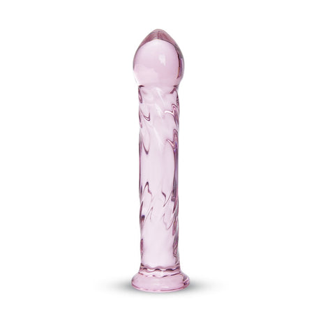 Crystal Glass Butt Plug Glass Dildo 6.7 Inch