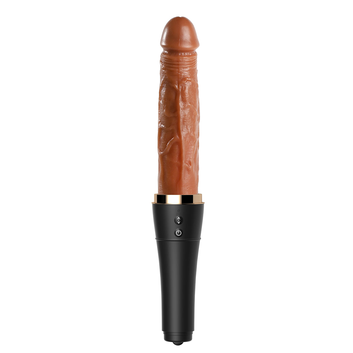 Showeggs 10 Vibration Thrusting Mode Lifelike Electric Dildo with Heating Function