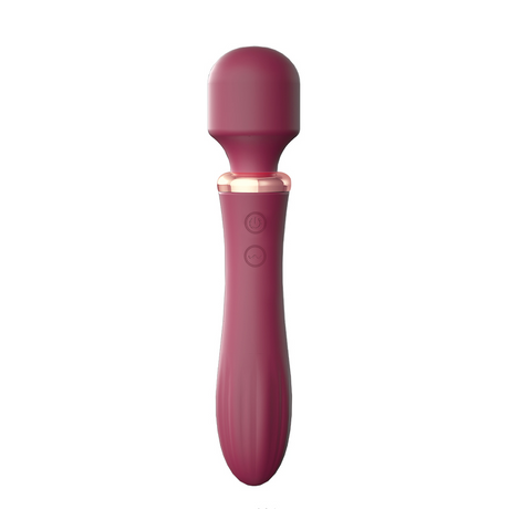 10 Vibration Modes Heated Double-Headed Female Masturbator