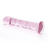 Crystal Glass Butt Plug Glass Dildo 6.7 Inch