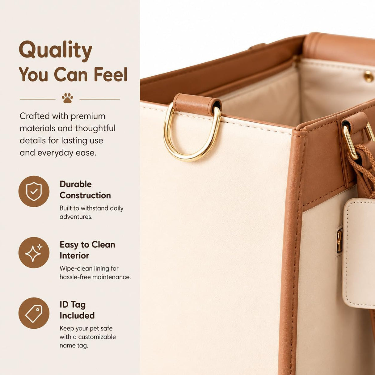 Pet Carrier for Small Dogs & Cats