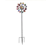 ☀️🌀Outdoors Wind Spinners with Decorative Flowers🌸