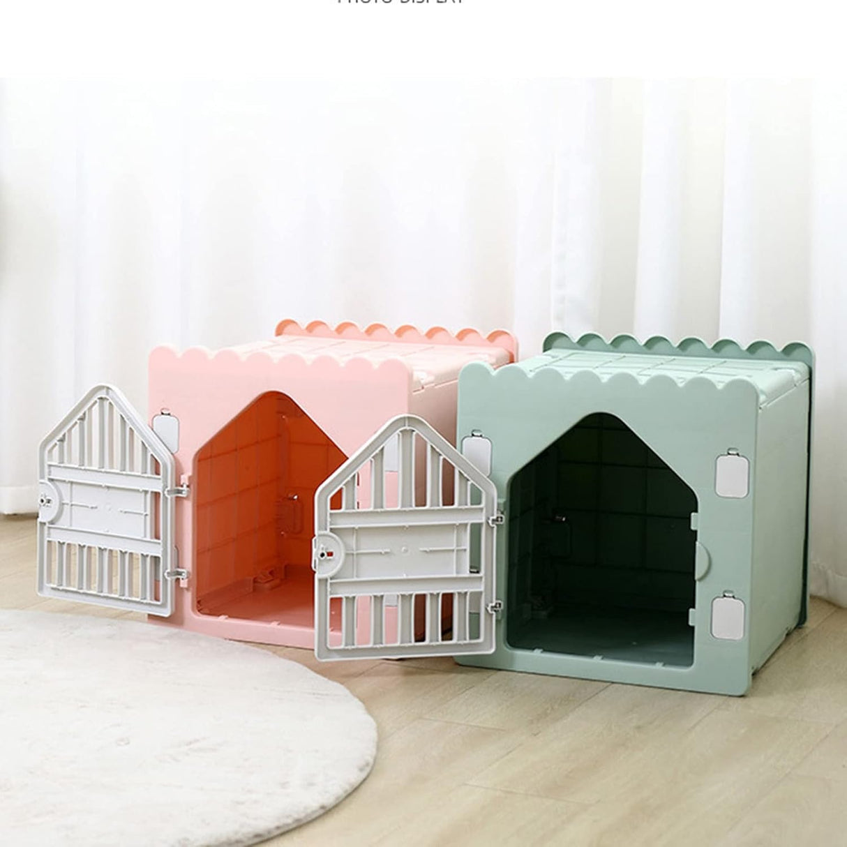 Foldable Pet Shelter with ABS Connectors, Easy to Assemble