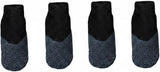 Rubber Rain Boots for Pets. 4-Pack Protective Footwear