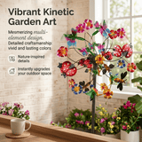 ☀️🌀Outdoors Wind Spinners with Decorative Flowers🌸