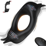 Cock Ring Vibrator with 10 Vibration Modes Remote Control