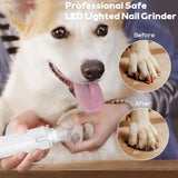Pet LED Nail Clippers - Safe Trimming for Dogs, Cats & Rabbits