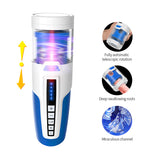 Showeggs 5 Speed Vibrating Rotation Male Masturbator with Vioce & 6 Scene Switching Masturbation