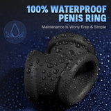 Stretchy Tri-Spot Cock Ring - Divide Cock and Ball Ring