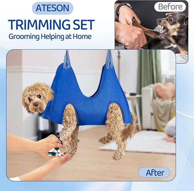 Pet Grooming Hammock Restraint Kit