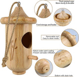 Wooden Hummingbird House