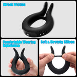 10 Vibration Modes Rabbit Design Penis Rings
