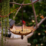 Hanging Bird Feeder & Bird Bath