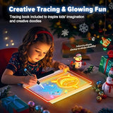 7-Color LED Acrylic Drawing Board – Large