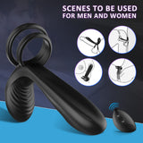 Vibrating Penis Ring with Remote Control for Men Couples