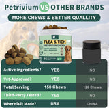 Dogs Flea and Tick Prevention Treatment Chewable