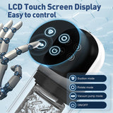 XR3 Wearable 7 Vibrating Sucking Rotation Tongue Licking Automatic Male Sex Toys
