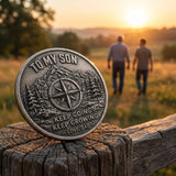 To My Son Inspirational Keepsake Coin From Dad