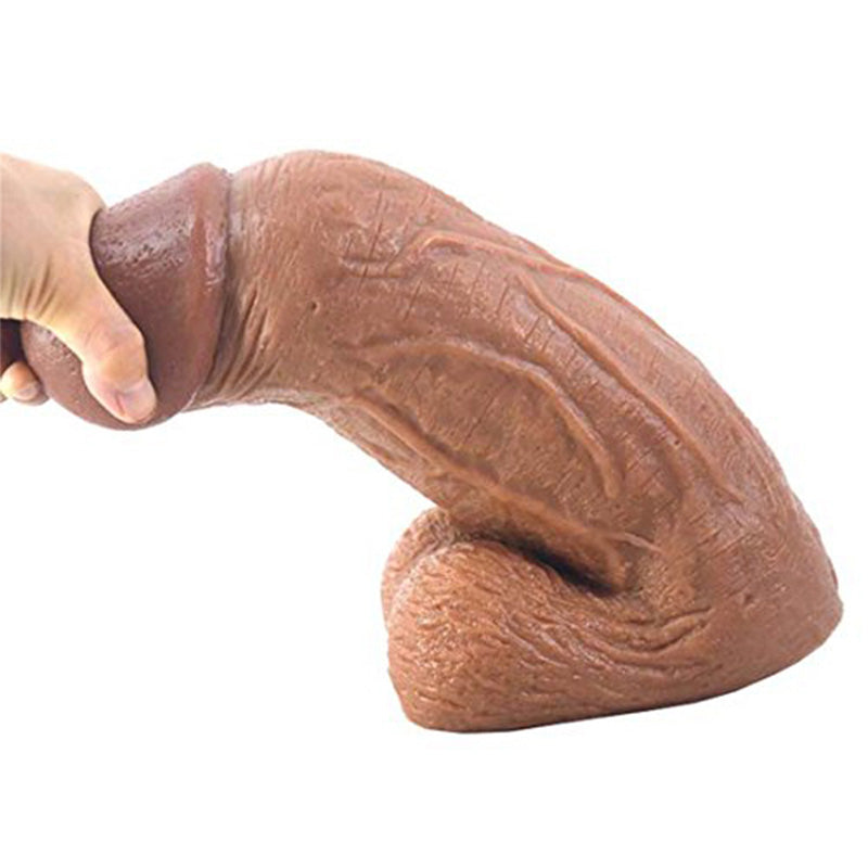 8.5cm Thick Simulated Female Penis Dildo With Realistic Texture