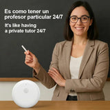 🌎 AI Wearable Translator – 165+ Language Two-Way Voice Translation Device, Real-Time AI Language Translator with Smart Learning, Bluetooth Connectivity for Travel, Work & Everyday Conversations
