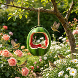 2-Fork Metal Hummingbird and Fruit Bird Feeder