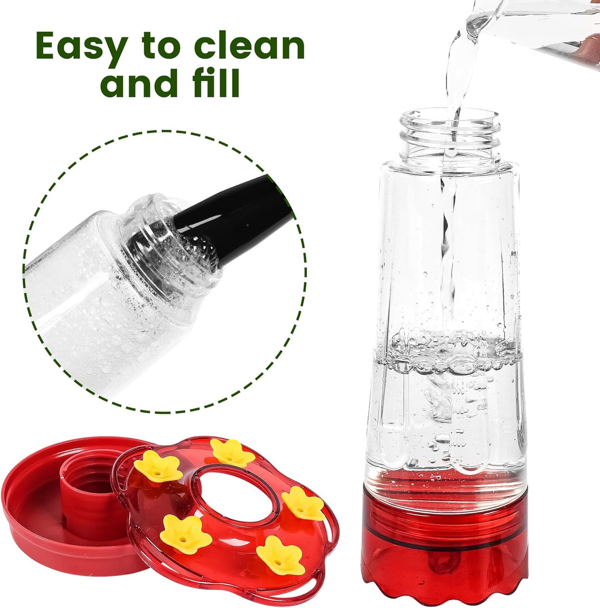 Plastic Hummingbird Feeders