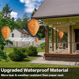 Fake Wasp Nest Hanging Lantern 5 Piece