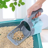 2-in-1 Cat Litter Scoop With Built-In Waste Bin