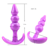 Triple-Bead Anal Plug Unisex