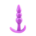 Tapón Anal de Triple Perla Unisex