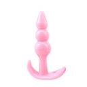 Tapón Anal de Triple Perla Unisex
