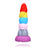 8 Inch Rainbow Dildo Silicone Best Suction Cup Allovers Dildo