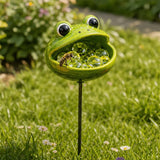 🌸🐝 Help Pollinators Thrive! | Frog. Snail & Ladybug Water Bowl Decor🐸🐌🐞
