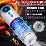 9-Frequency Fully Automatic Telescopic Rotating Male Masturbation Cup