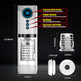 9-Frequency Fully Automatic Telescopic Rotating Male Masturbation Cup