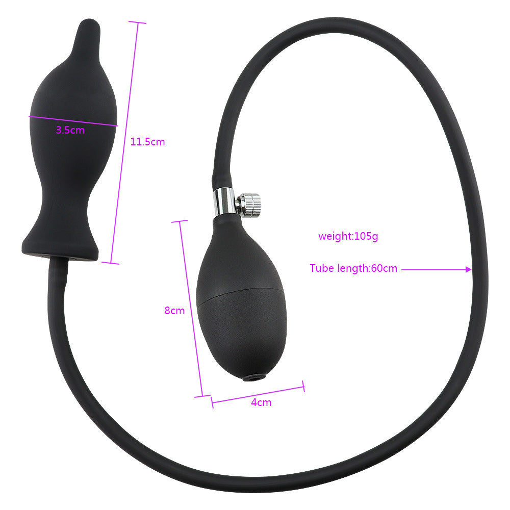 Inflatable Silicone Anal Plug Inflatable Anal Dilator
