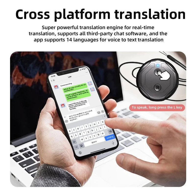 🔥LAST DAY 50% OFF 🌎 K18 AI Smart Translator 2026– Break Language Barriers & Connect With the World